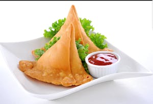lamb samosa Image