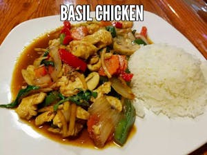 Thai Basil Lunch Image
