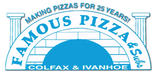 Famous Pizza & Subs logo