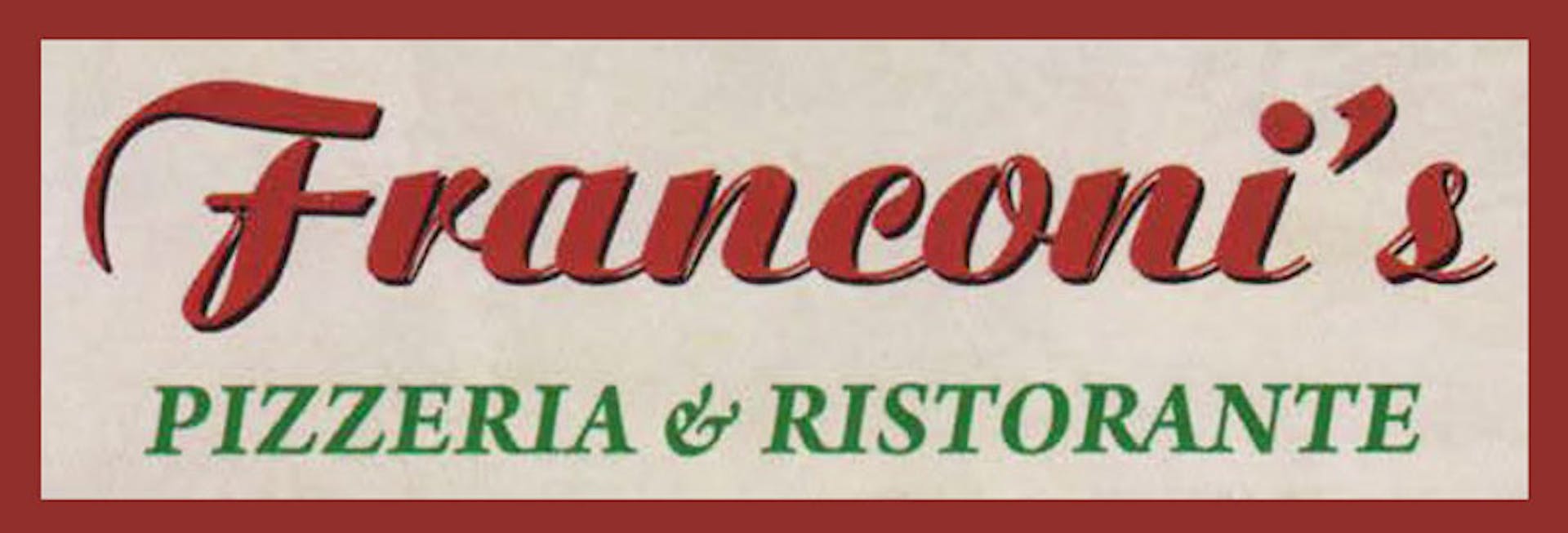Franconi S Pizzeria North Wales North Wales Pa 19454 Menu