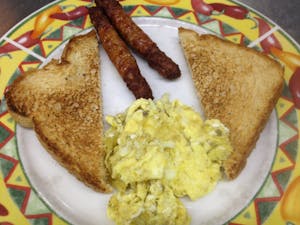 Sausage Egg & Toast Image