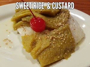 Sweet Rice with Custard Image