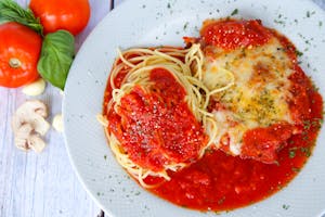 Chicken Parmigiana & Spaghetti Image