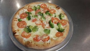 White Style Pizza Image
