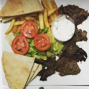 Souvalki Steak Platter Image