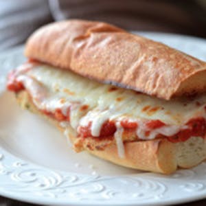 #12. Chicken Parmigiana with Fries & Drink Image