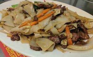 81. Beef Chow Fun or Pan Fried Fun Image