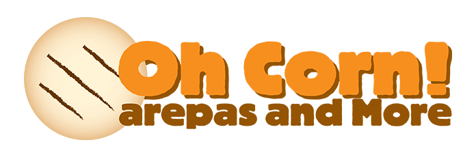 OH CORN! AREPAS AND MORE logo