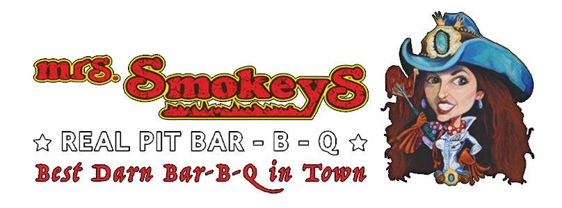 MRS SMOKEYS REAL PIT BBQ logo