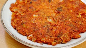 65. Kimchi Pancake (김치전) Image