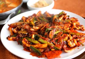 66. Spicy Calamari (오징어볶음) Image