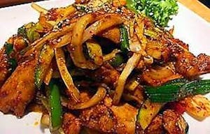 67. Spicy Chicken & Shrimp (매운새우닭볶음) Image