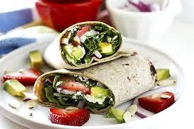 Avocado & Goat Cheese Wrap Image