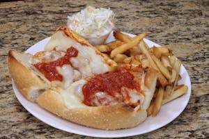 Chicken Parmigiana Sandwich Image
