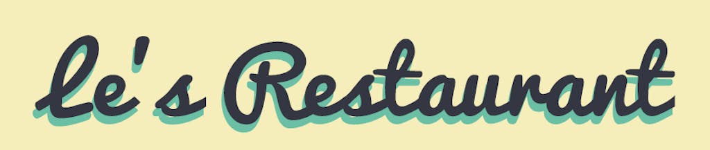 Le's Restaurant Logo