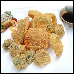 Vegetable Tempura Dinner Image