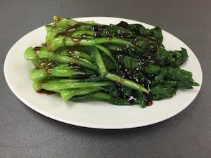 136. Garden Greens with Oyster Sauce 蚝油时菜 Image
