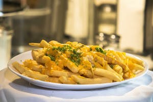 Garlic & Cheddar Fries Image
