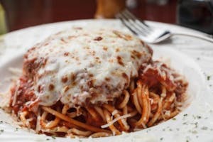 CHICKEN PARMESAN PASTA Image