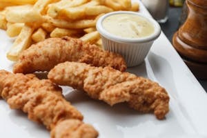 Kid's Chicken Tenders w/ Fries Image