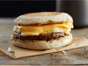 Sausage Egg & Cheese Image