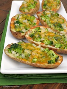 Potato Skins With Broccoli & Cheese Image