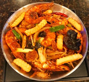 CS4. Shrimp Dry Pot with Szechuan Sauce Image