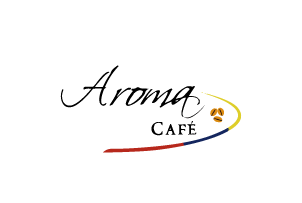 AROMA CAFE logo