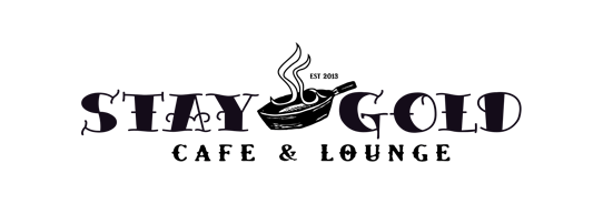 STAY GOLD CAFE logo