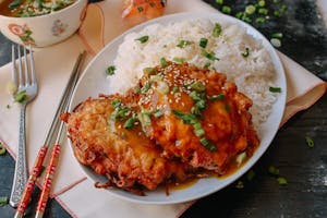 85. House Special Egg Foo Young Image