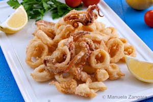 Fried Calamari Plate Image