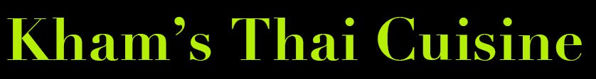 Kham's Thai Cuisine logo