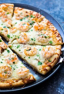 Shrimp Scampi Pizza Image