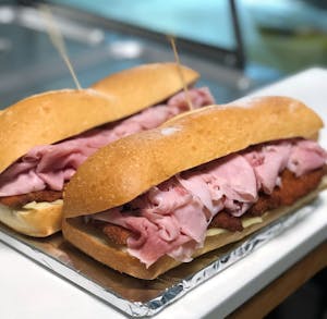 Chicken Cordon Blue Panini Image