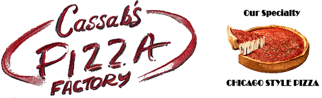 Cassab's Pizza Factory logo