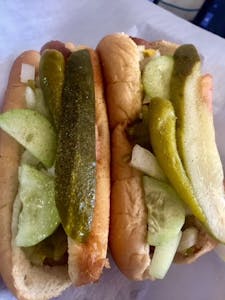 2. 2 Hot Dogs Combo Meal Image