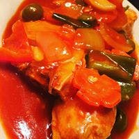 F7. Chicken or Pork Afritada Image