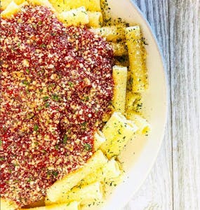 Ziti Marinara/Alfredo Image