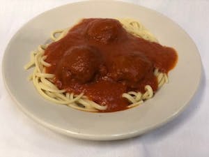 Kid's Spaghetti & Meatballs (3) Image