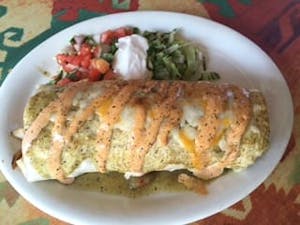 Ensenada Shrimp Burrito Image