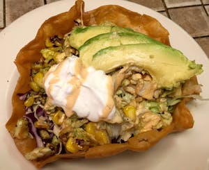 Mini Chicken Tostada Lunch Image