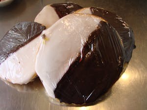 Double Black & White Cookie Image