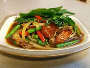 Spicy Basil Duck Image