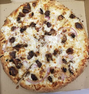 Sisig Pizza (Filipino Sizzling Pork) Image
