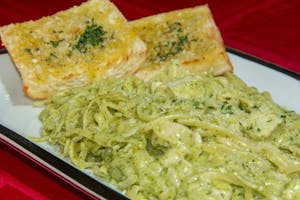 Linguine Chicken Pesto Image