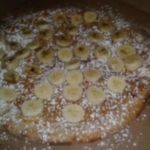 Peanut Butter Banana Pizza Image
