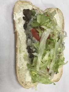 8" Regular Sub with Fries & Can Soda Image