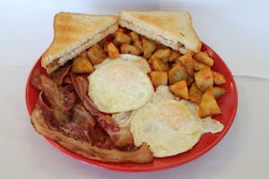 2 Eggs & Meat Platter Image