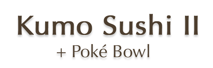 Kumo Sushi II + Poké Bowl logo