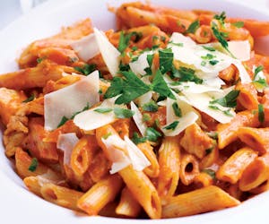 Penne and Grilled Chicken a la Vodka Image